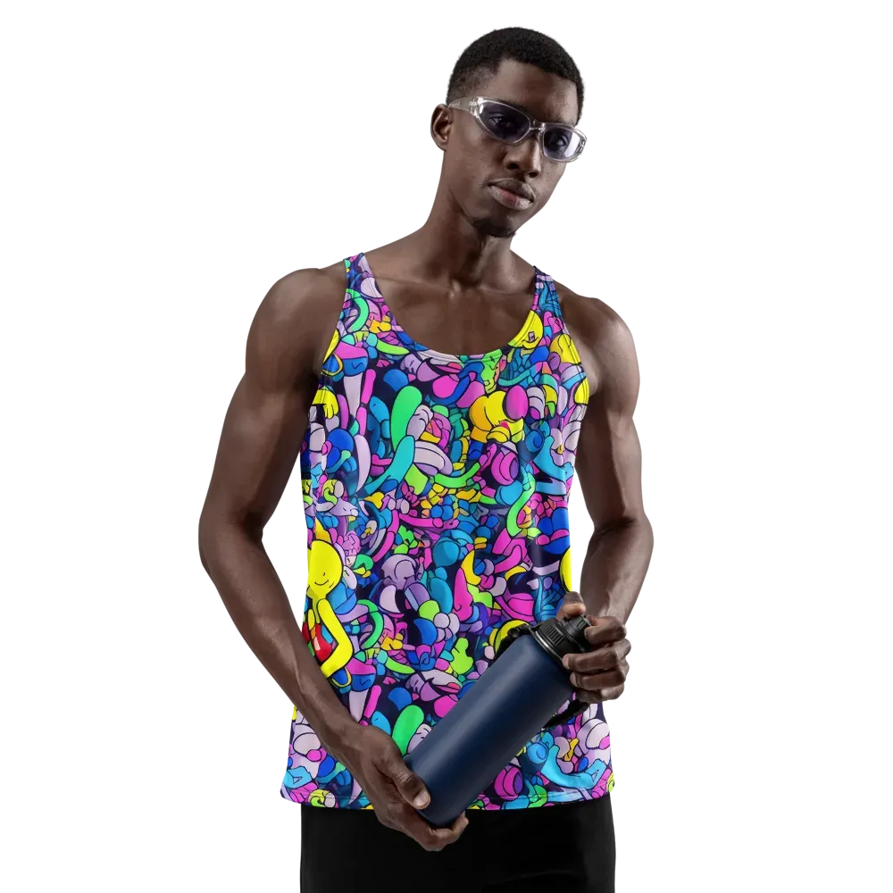 Radiant Revelation on Men's Tank Top — Front