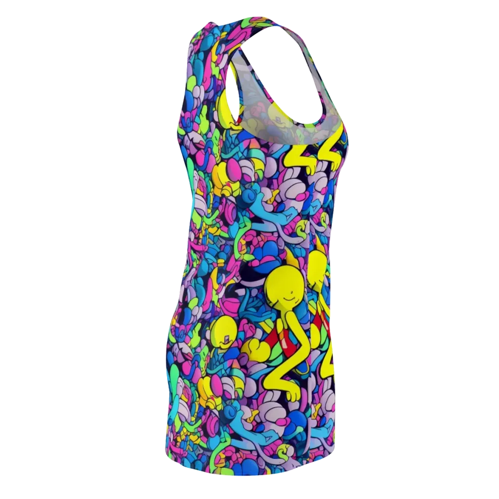 Radiant Revelation on Racerback Dress — Back Side