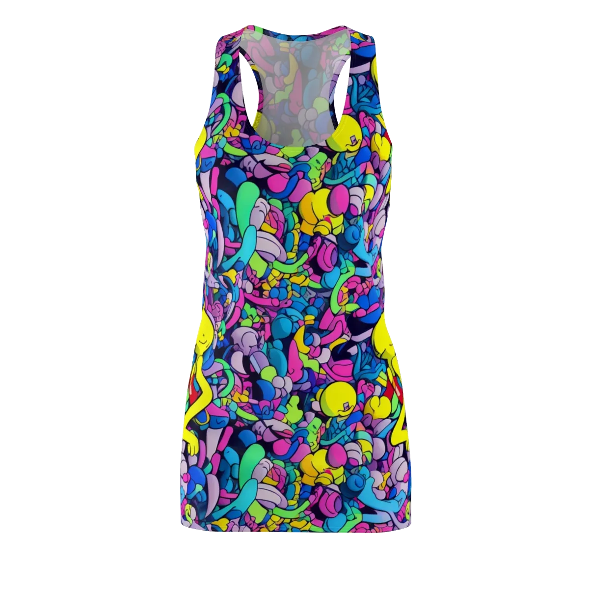 Radiant Revelation on Racerback Dress — Front