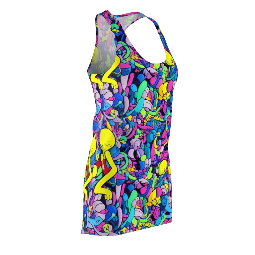 Radiant Revelation on Racerback Dress — Front Side