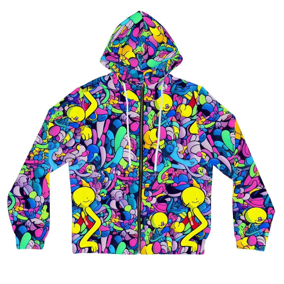 Radiant Revelation on Women's Full-Zip Hoodie — Front