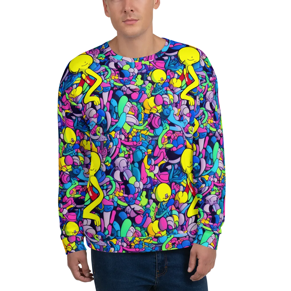 Radiant Revelation on Sweatshirt — Front