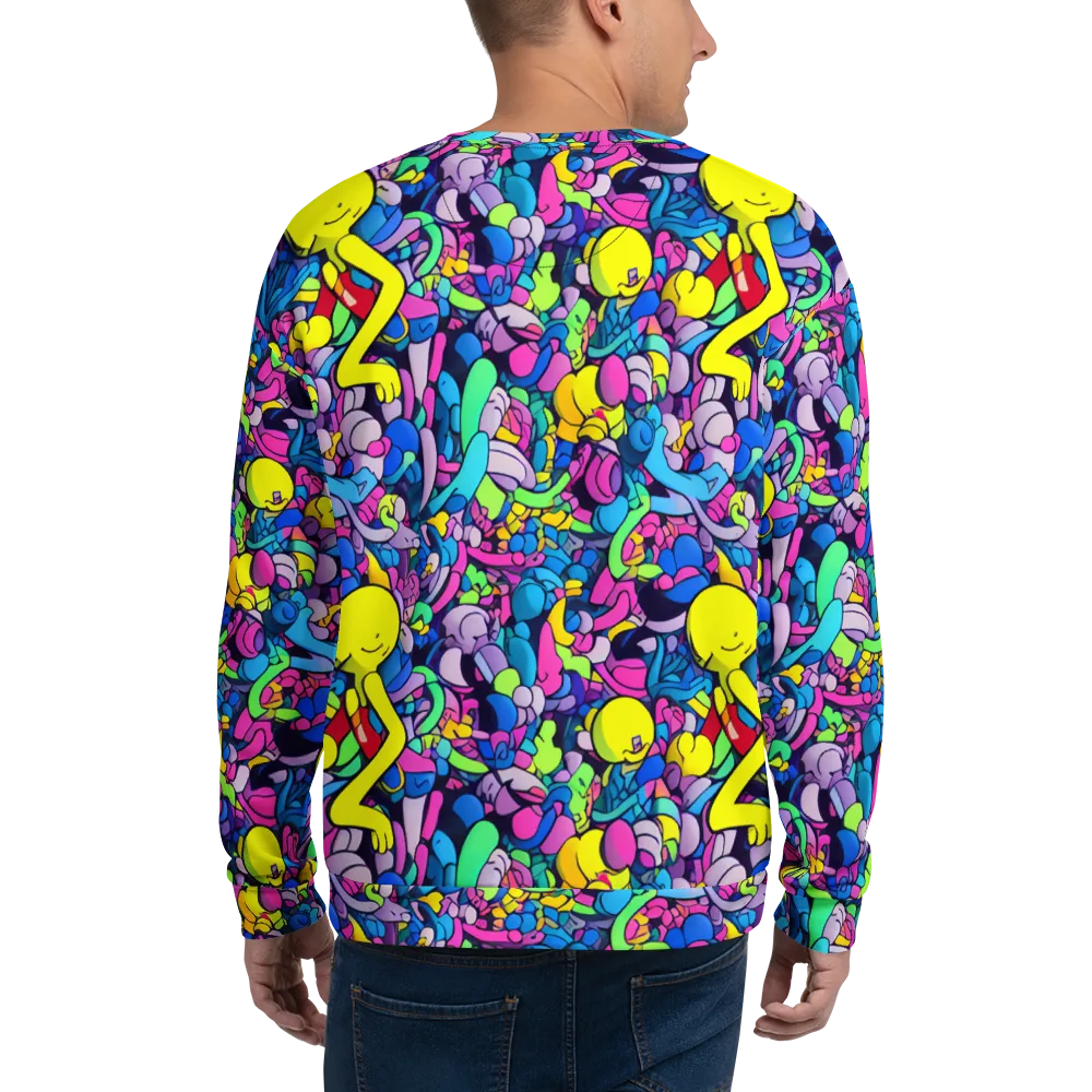 Radiant Revelation on Sweatshirt — Back