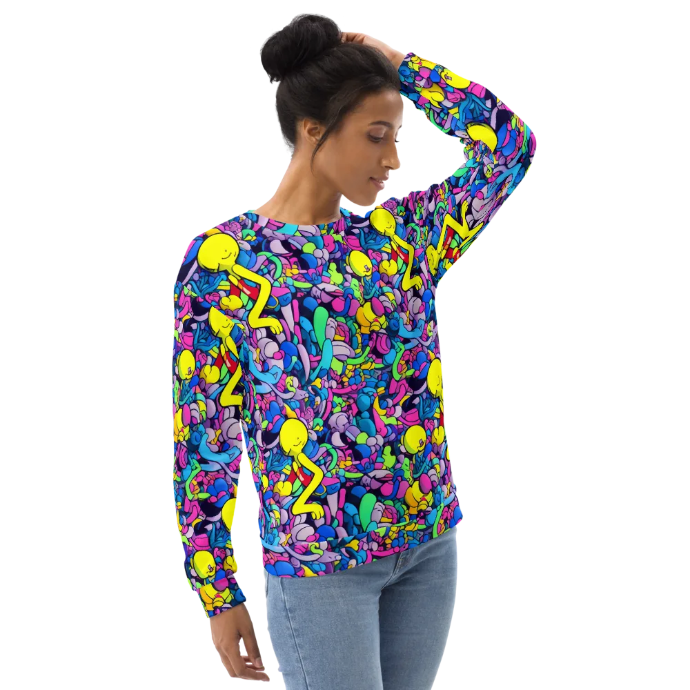 Radiant Revelation on Sweatshirt — Right Front