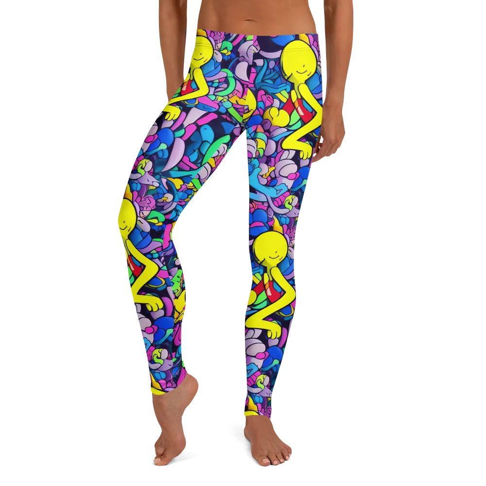 Radiant Revelation on Leggings — Front