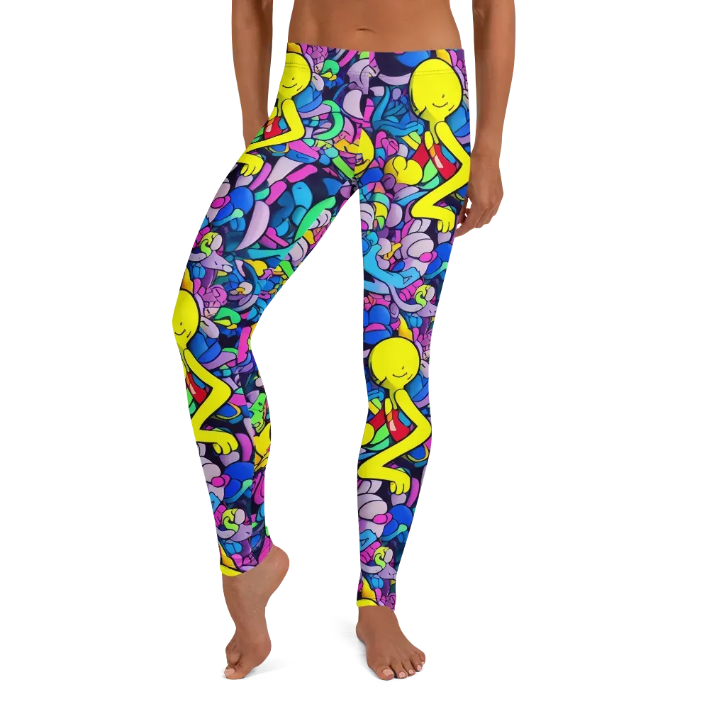 Radiant Revelation on Leggings — Front