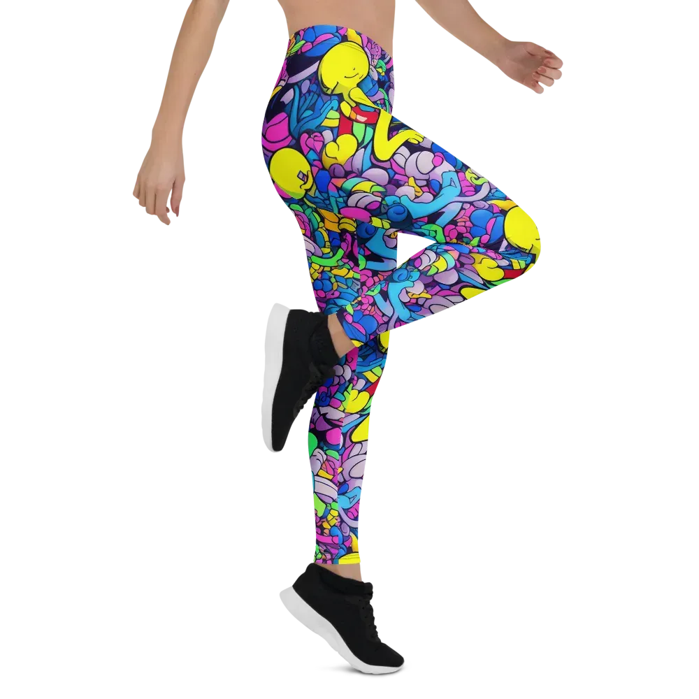 Radiant Revelation on Leggings — Right
