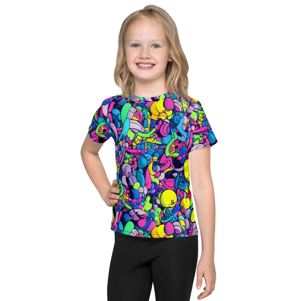 Radiant Revelation on Kids Crew Neck T-Shirt — Front