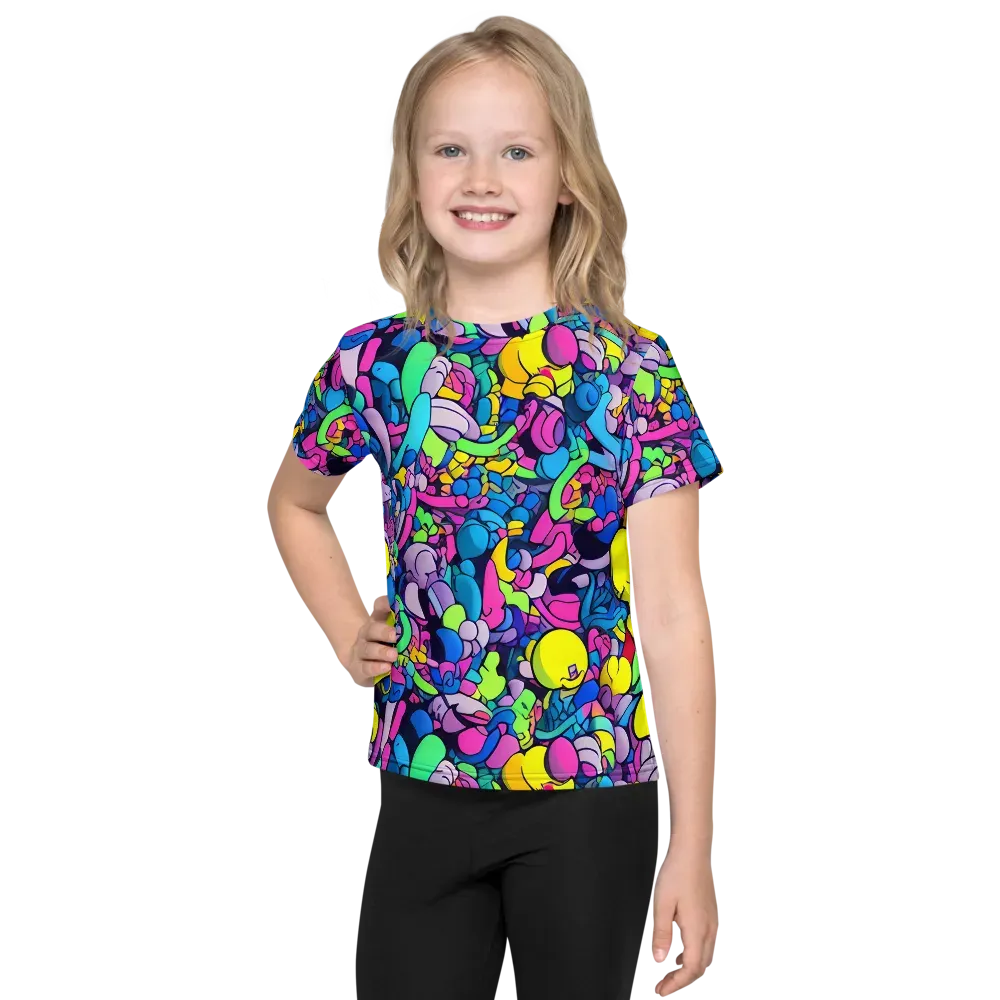 Radiant Revelation on Kids Crew Neck T-Shirt — Front