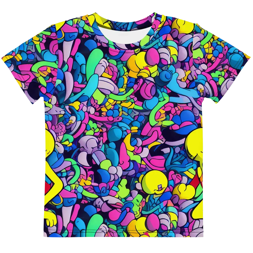 Radiant Revelation on Kids Crew Neck T-Shirt — Front