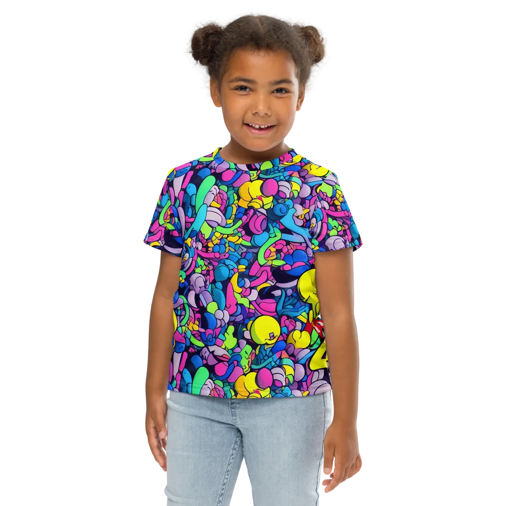 Radiant Revelation on Kids Crew Neck T-Shirt — Front