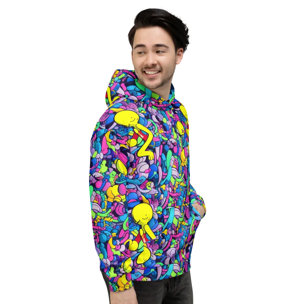 Radiant Revelation on Hoodie — Right