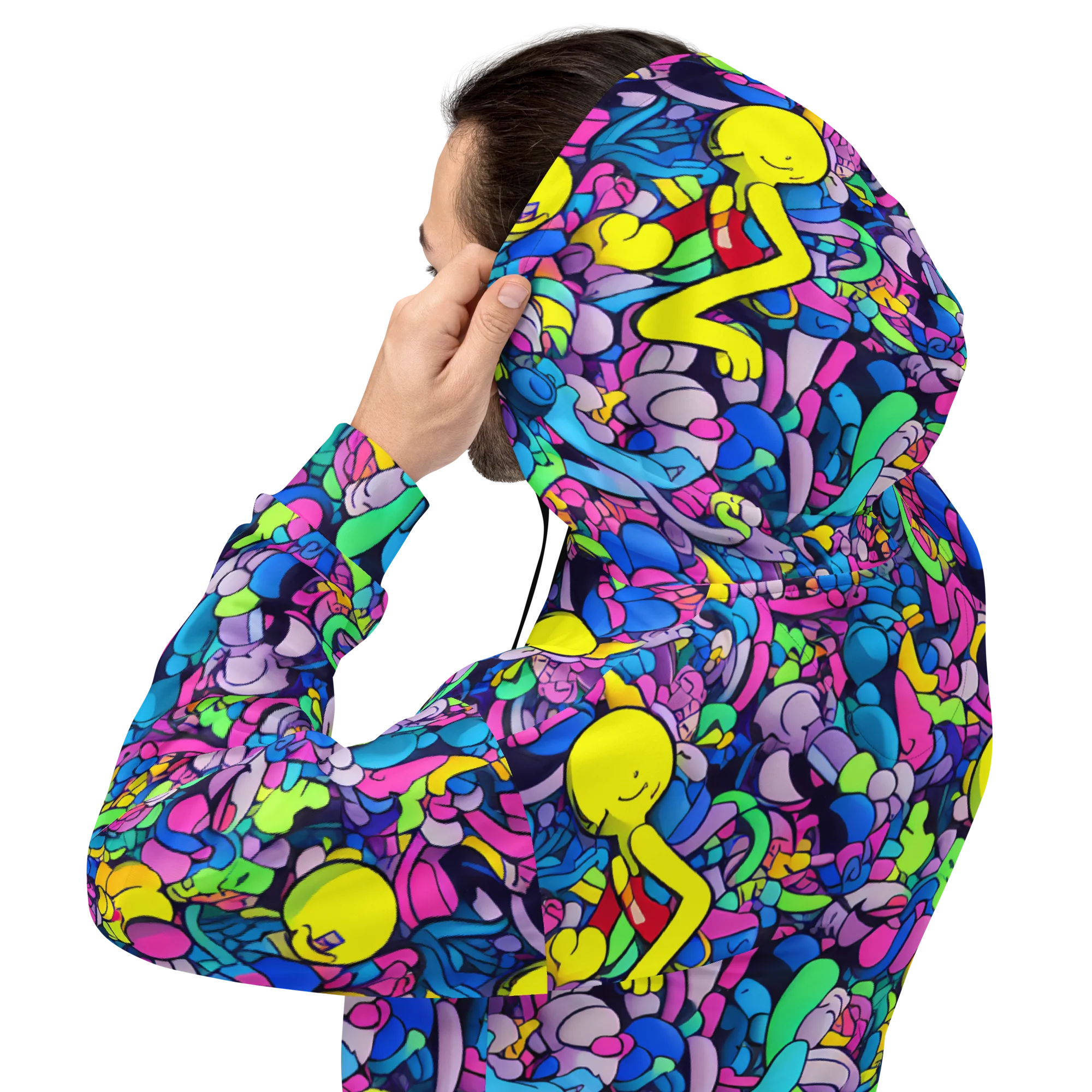 Radiant Revelation on Hoodie — Back