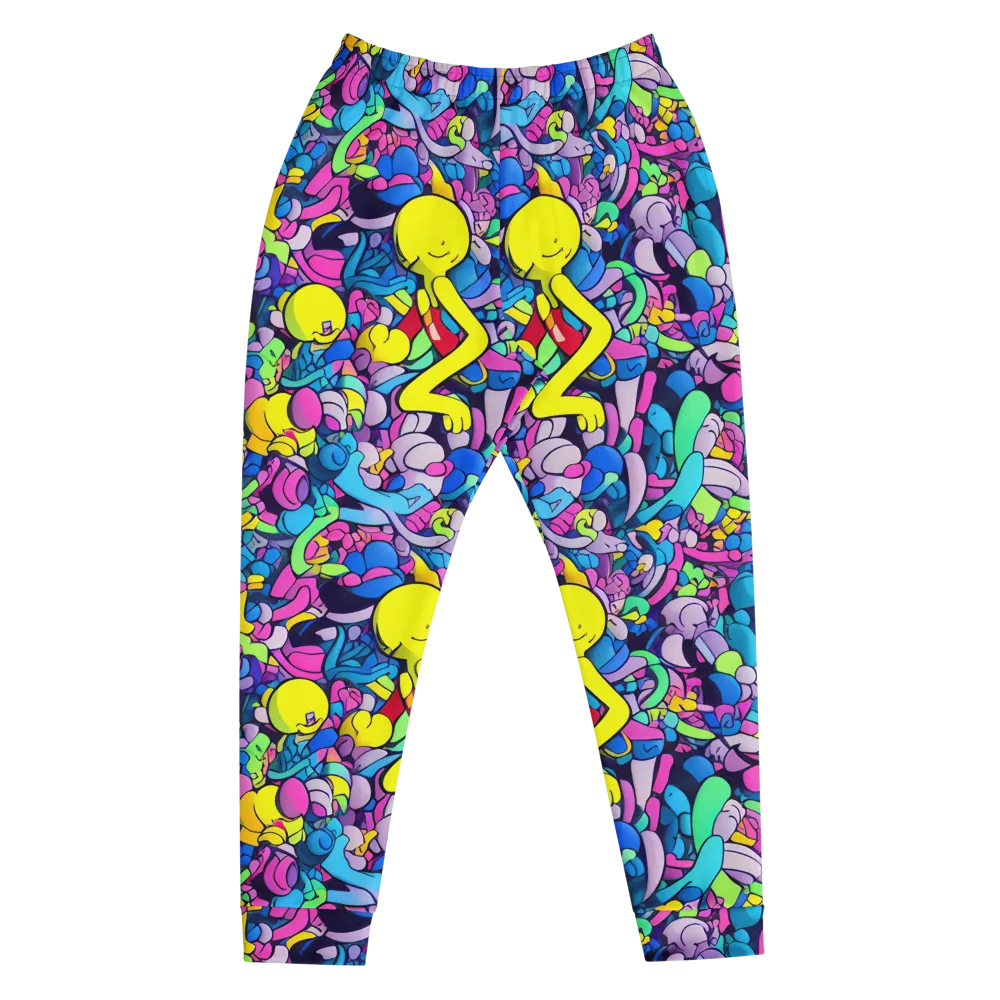 Radiant Revelation on Men's Joggers — Front
