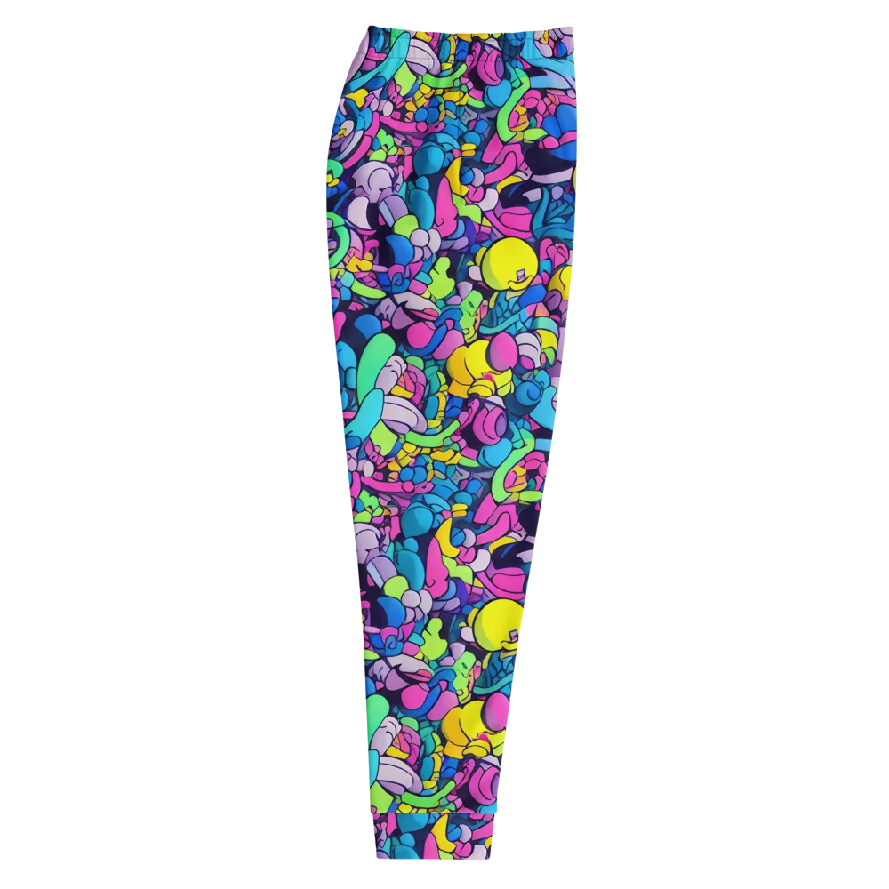 Radiant Revelation on Men's Joggers — Right