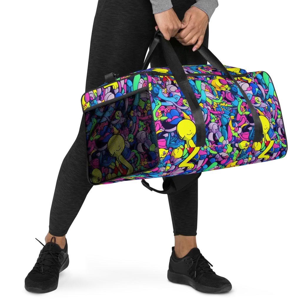 Radiant Revelation on Duffle Bag — Right Front