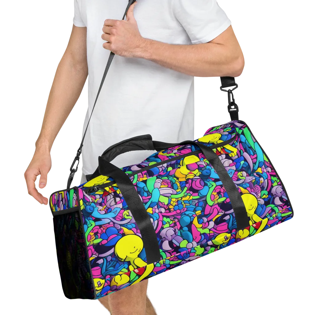 Radiant Revelation on Duffle Bag — Right Front