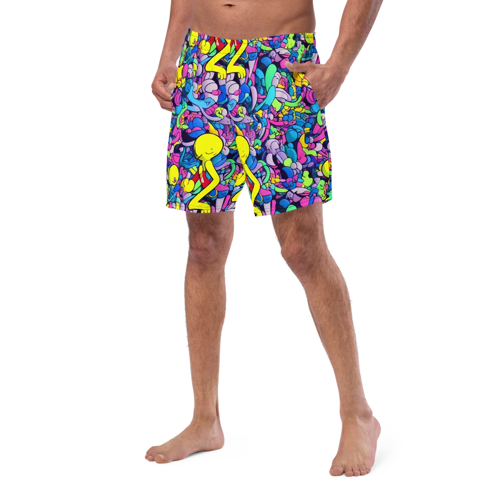Radiant Revelation on Swim Trunks — Left Front