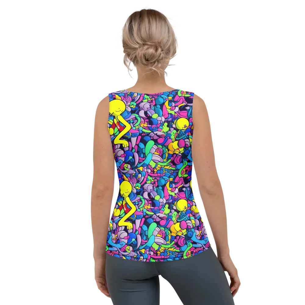 Radiant Revelation on Women's Tank Top — Back