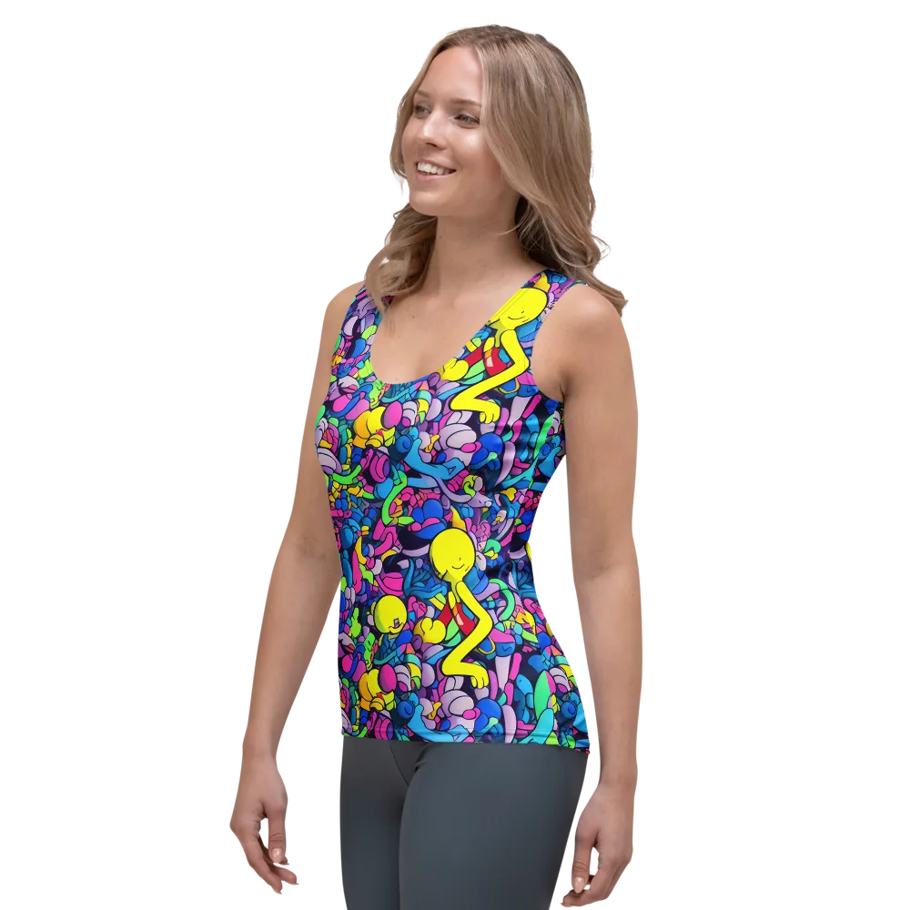 Radiant Revelation on Women's Tank Top — Left Front