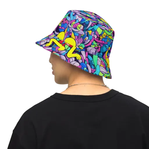 Radiant Revelation on a Reversible Bucket Hat