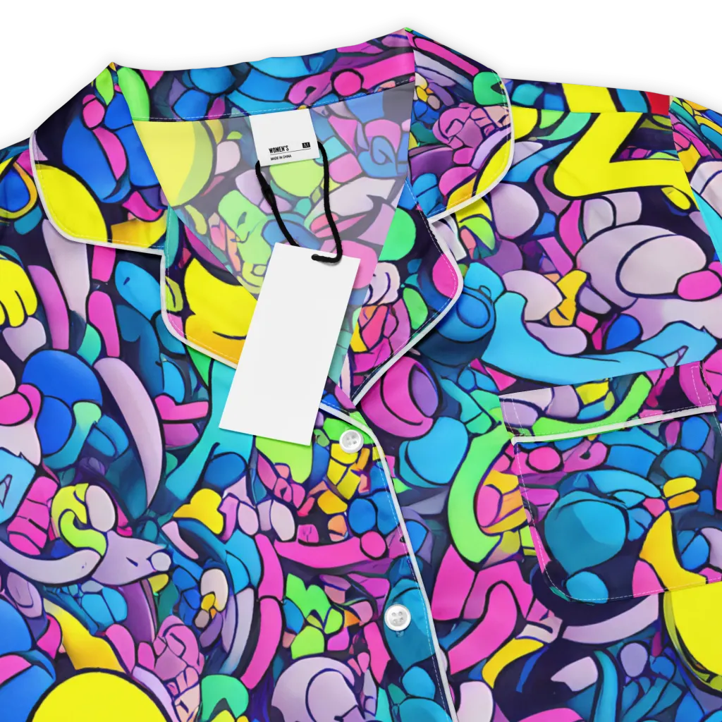 Radiant Revelation on Women's Short Sleeve Pajama Top — Product details