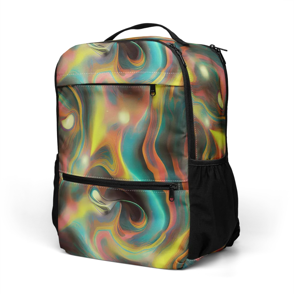 Soulfire Embrace on Utility Backpack — Left Front