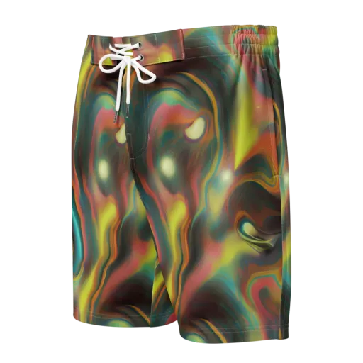 Soulfire Embrace on a Men's Board Shorts