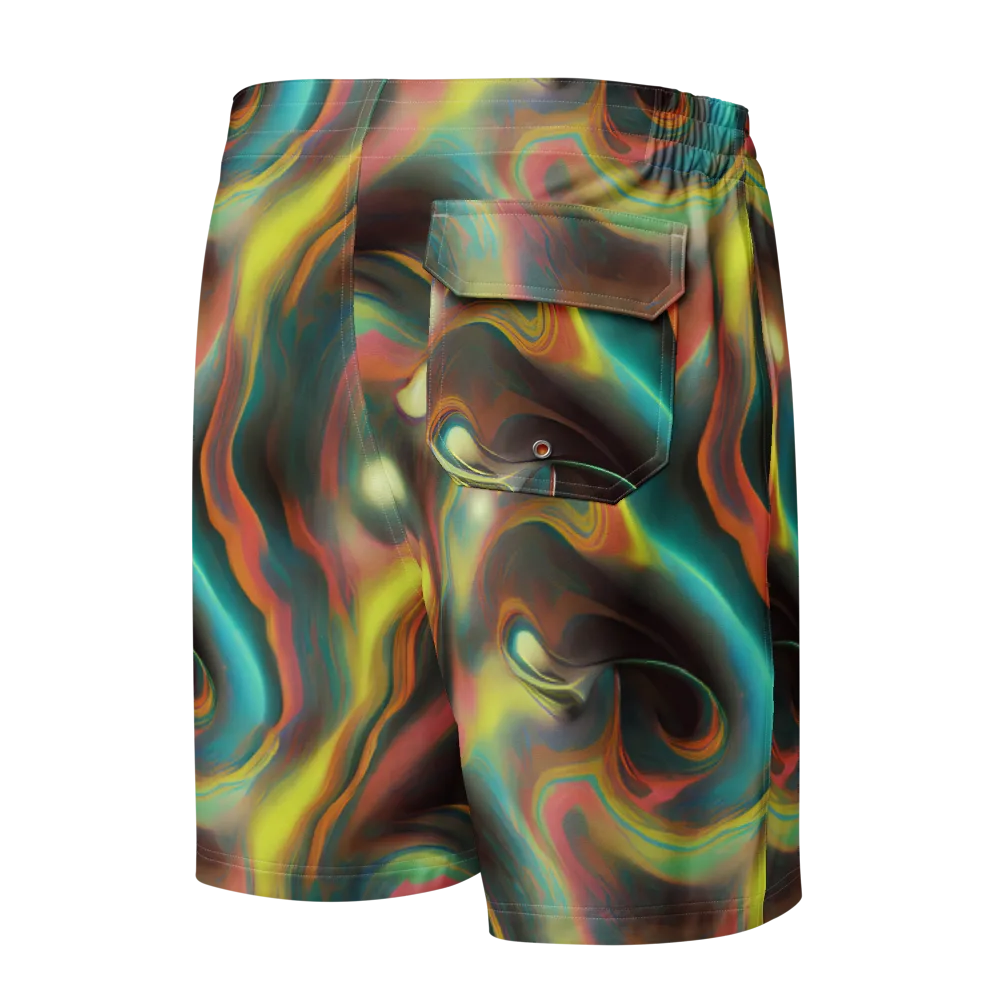 Soulfire Embrace on Men's Board Shorts — Back