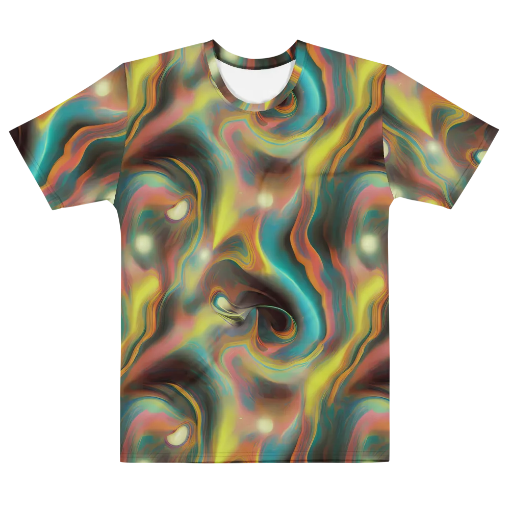 Soulfire Embrace on Men's Cotton Crew Neck T-Shirt — Front
