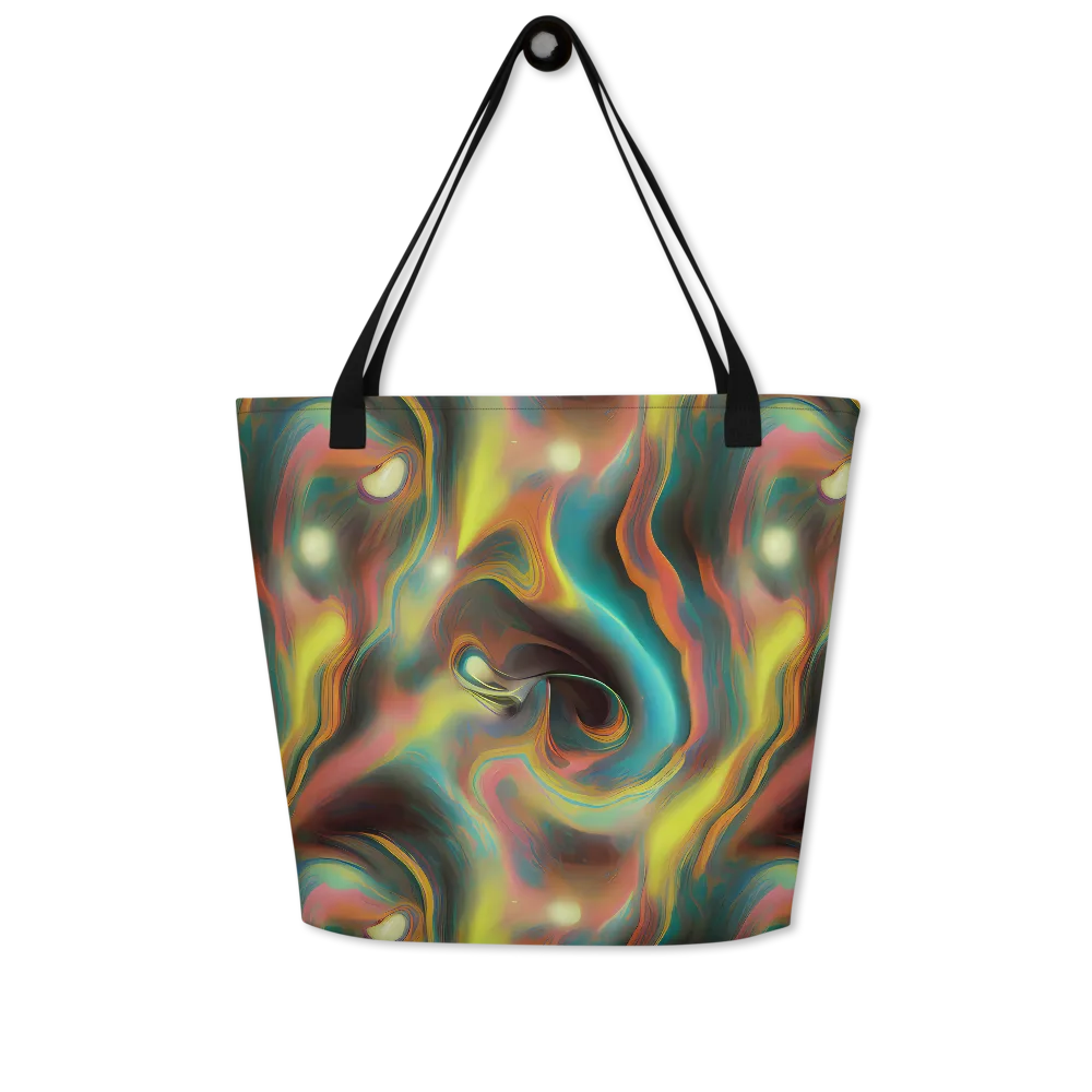 Soulfire Embrace on Large Tote Bag W/ Pocket — Front
