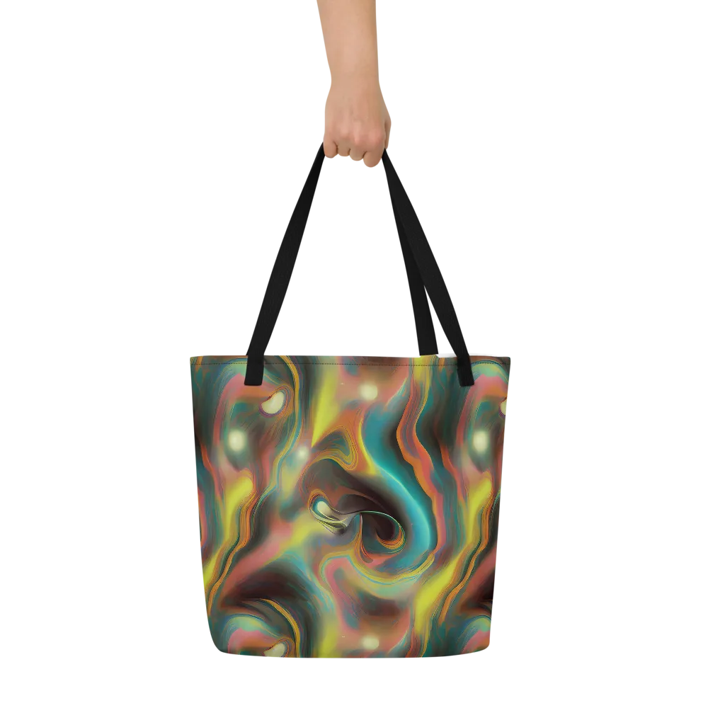 Soulfire Embrace on Large Tote Bag W/ Pocket — Front