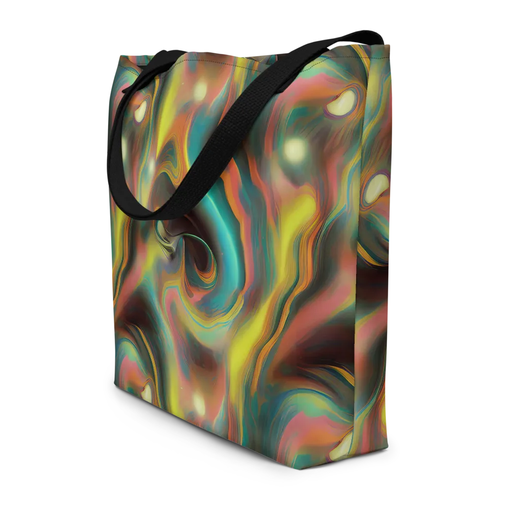 Soulfire Embrace on Large Tote Bag W/ Pocket — Front