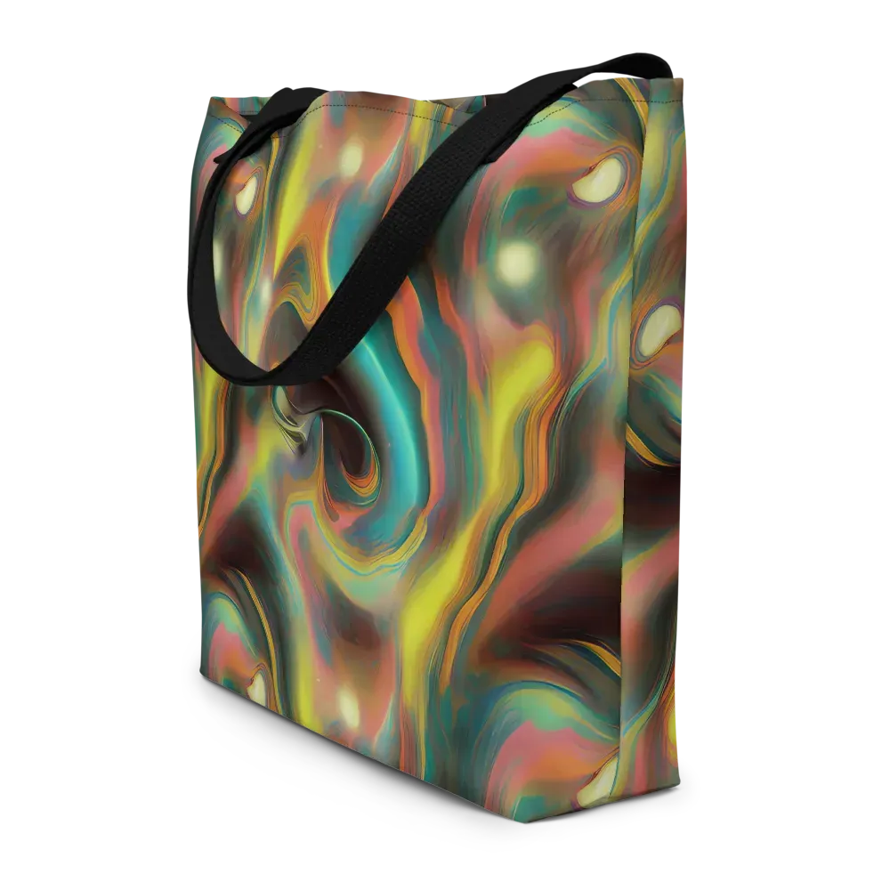 Soulfire Embrace on Large Tote Bag W/ Pocket — Front