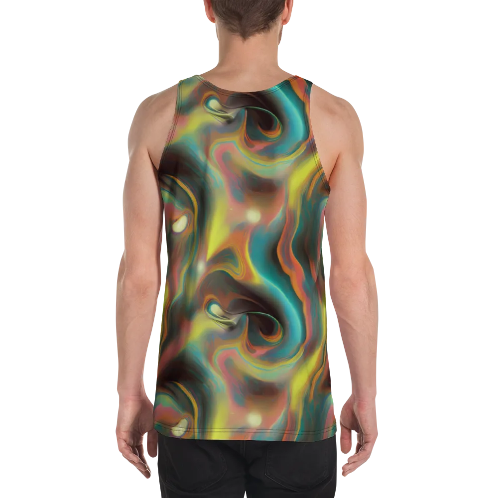Soulfire Embrace on Men's Tank Top — Back