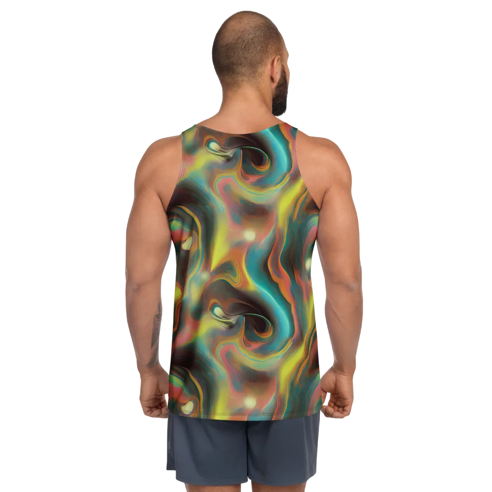Soulfire Embrace on Men's Tank Top — Back