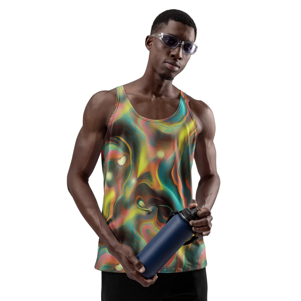 Soulfire Embrace on Men's Tank Top — Front