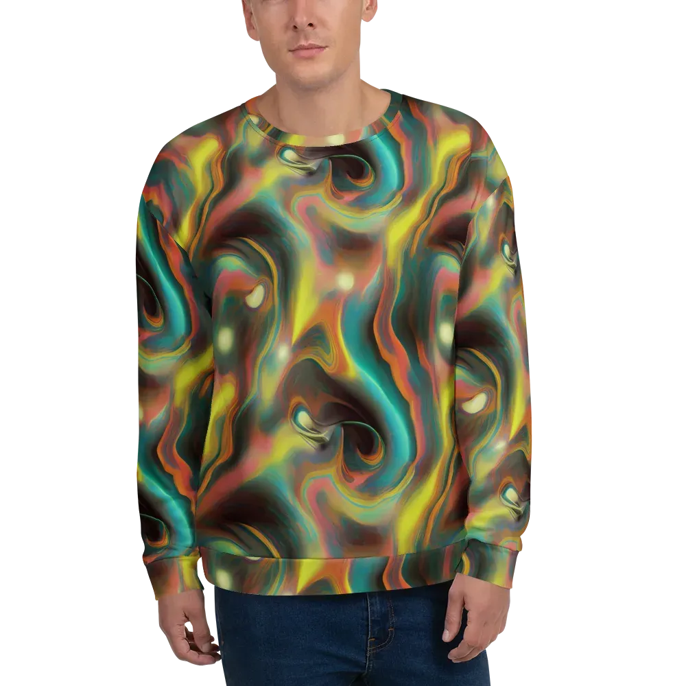 Soulfire Embrace on Sweatshirt — Front