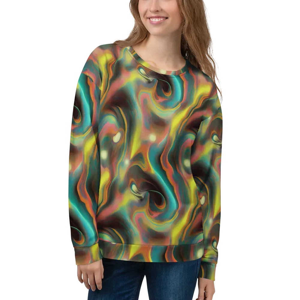 Soulfire Embrace on Sweatshirt — Front