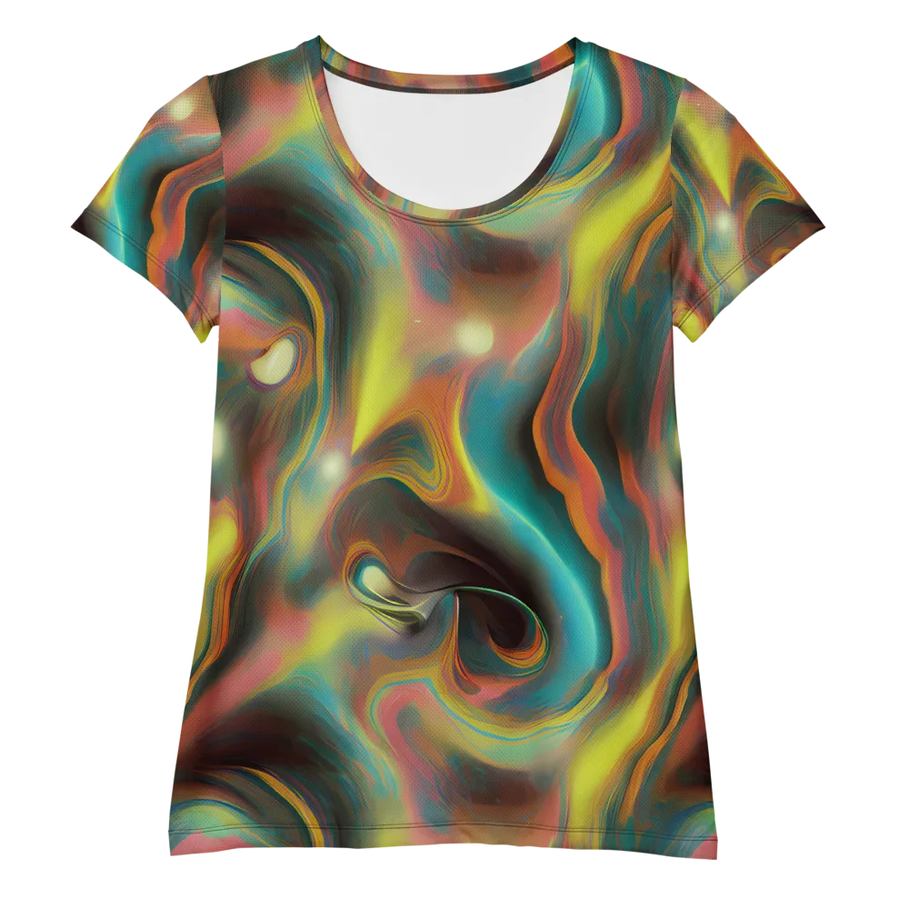 Soulfire Embrace on Women's Athletic T-Shirt — Front