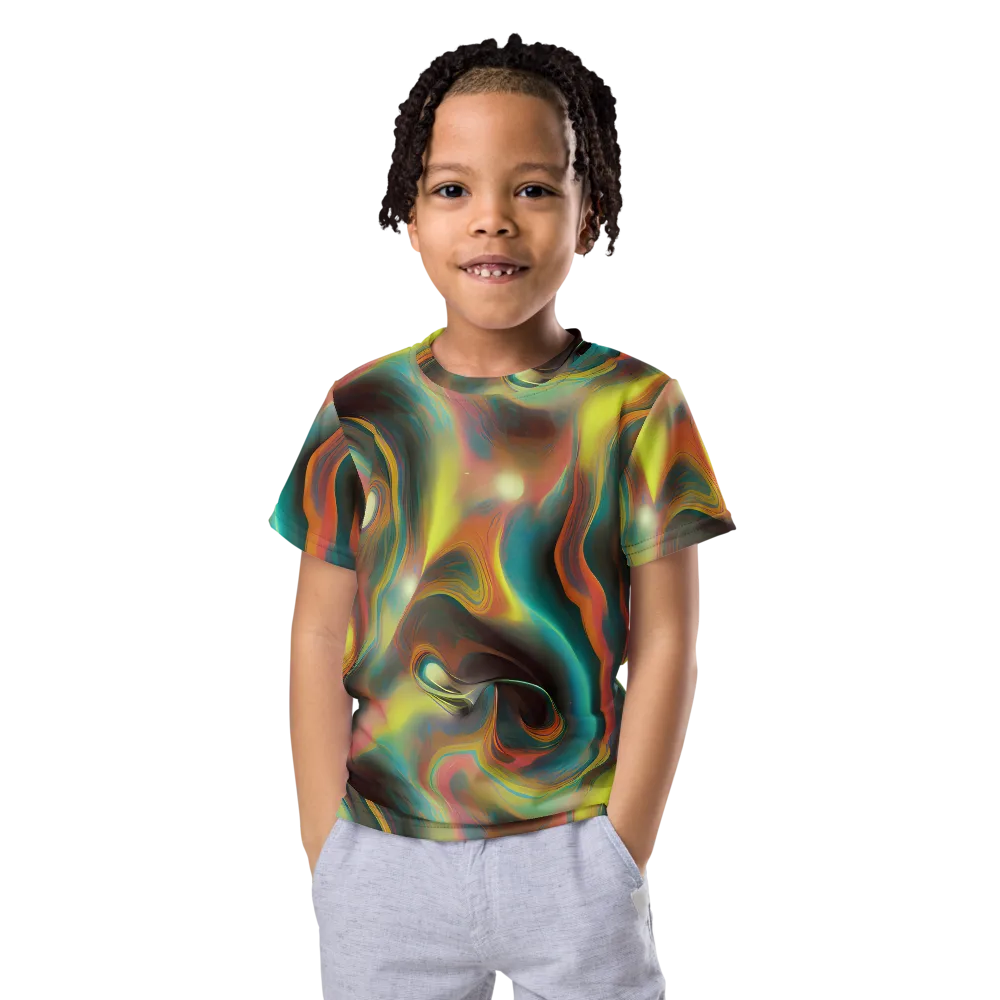 Soulfire Embrace on Kids Crew Neck T-Shirt — Front