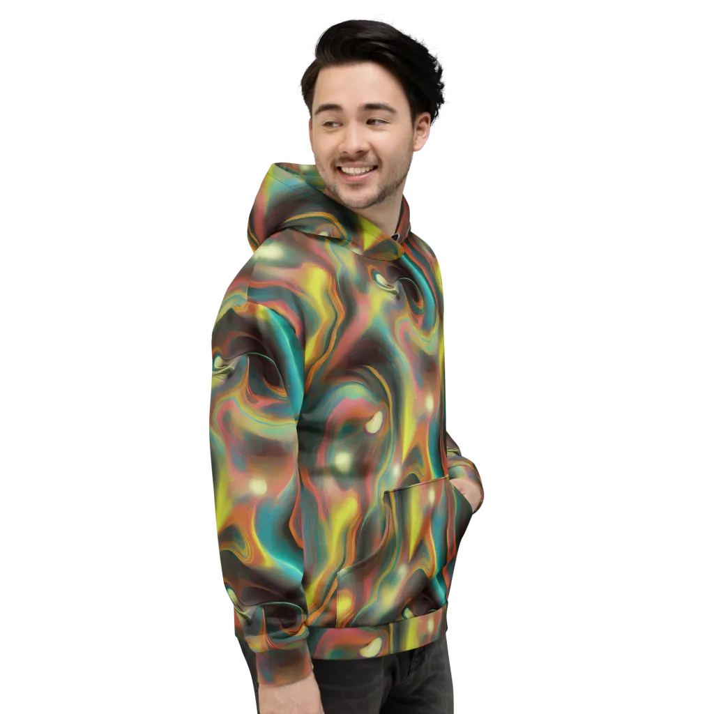 Soulfire Embrace on Hoodie — Right