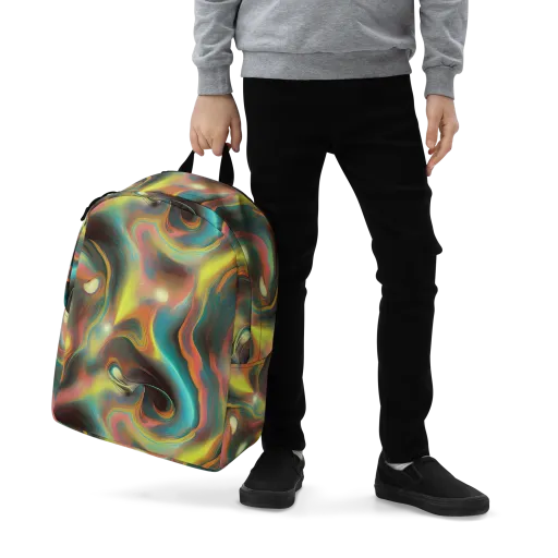 Soulfire Embrace on a Minimalist Backpack