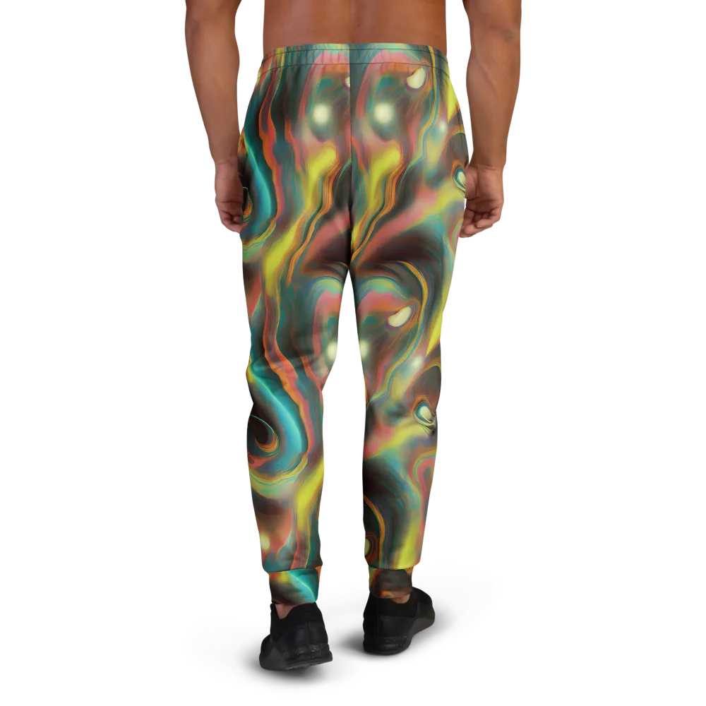 Soulfire Embrace on Men's Joggers — Back