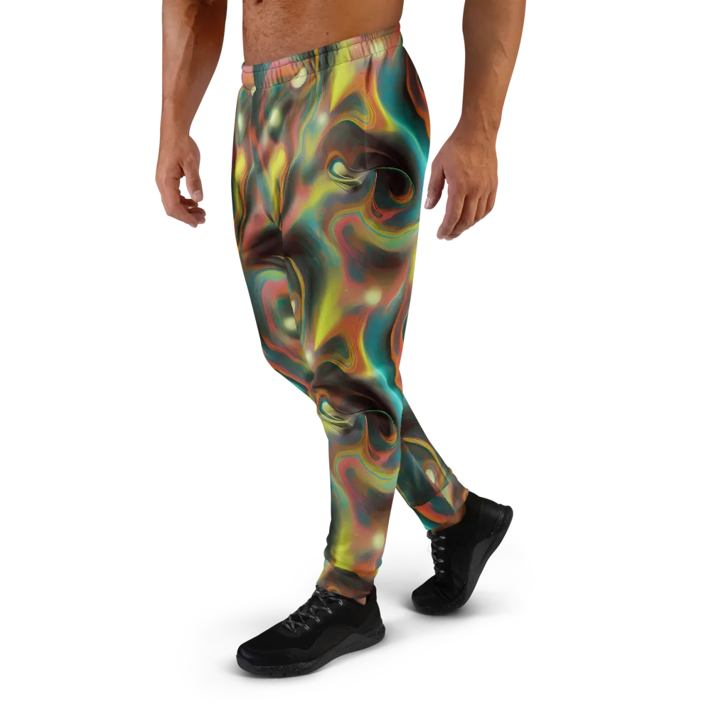 Soulfire Embrace on Men's Joggers — Left