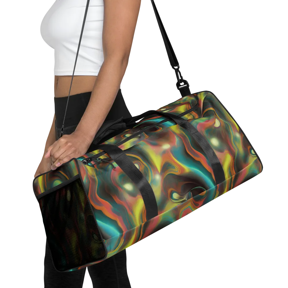 Soulfire Embrace on Duffle Bag — Front