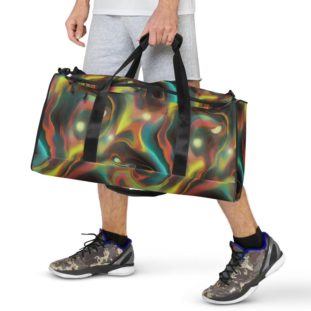 Soulfire Embrace on Duffle Bag — Front