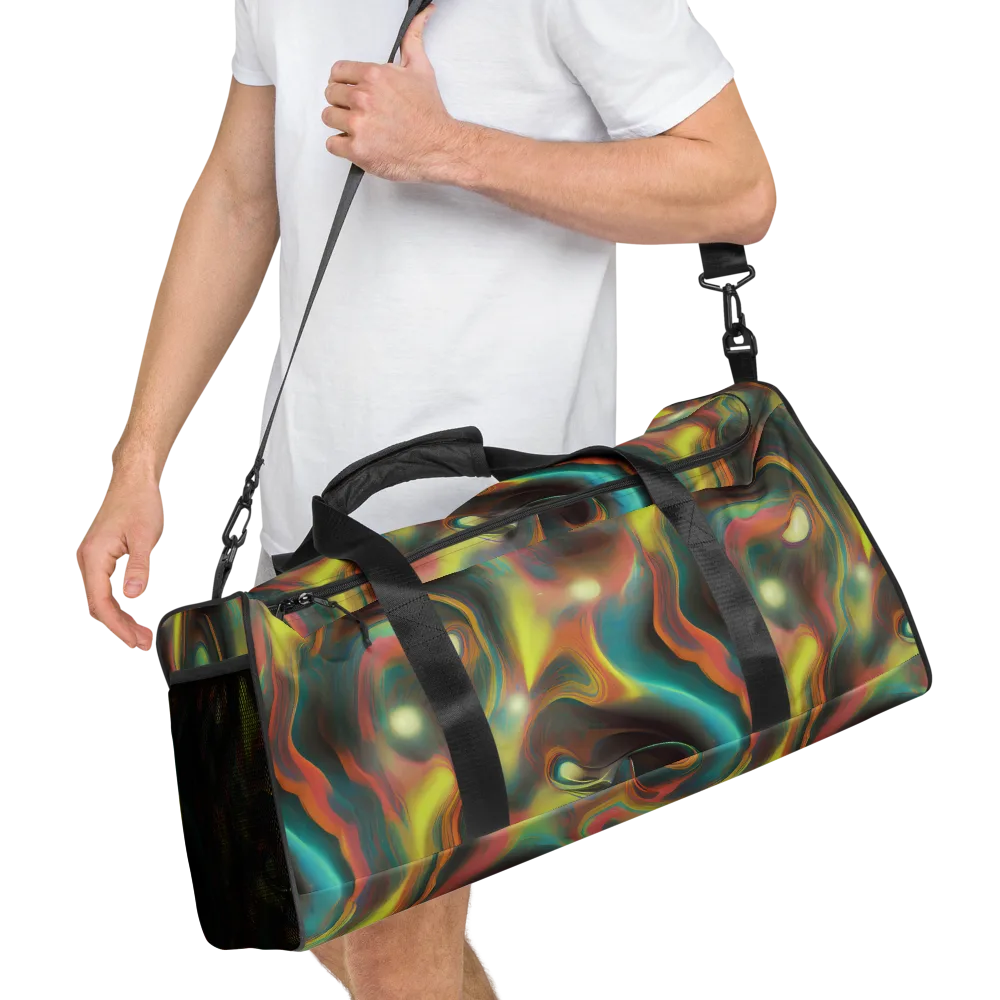 Soulfire Embrace on Duffle Bag — Right Front