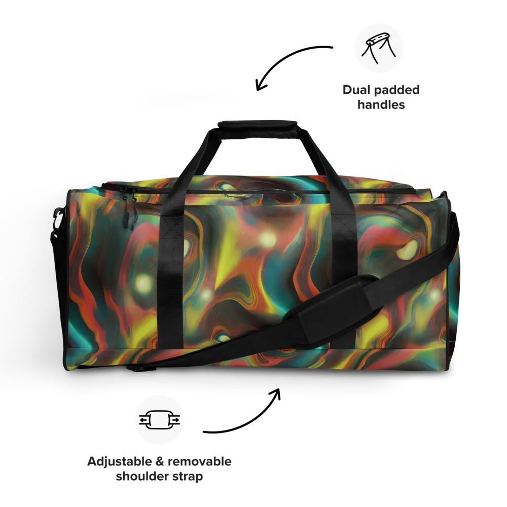 Soulfire Embrace on Duffle Bag — Front