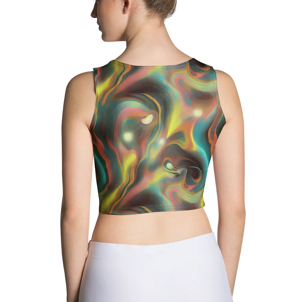 Soulfire Embrace on Crop Top — Back